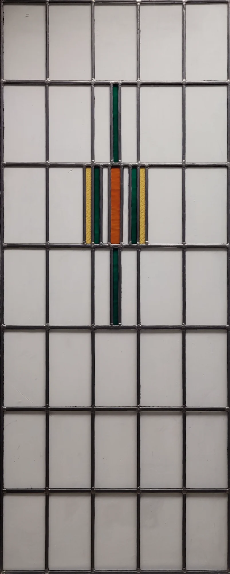 Recht blank met middenmotief